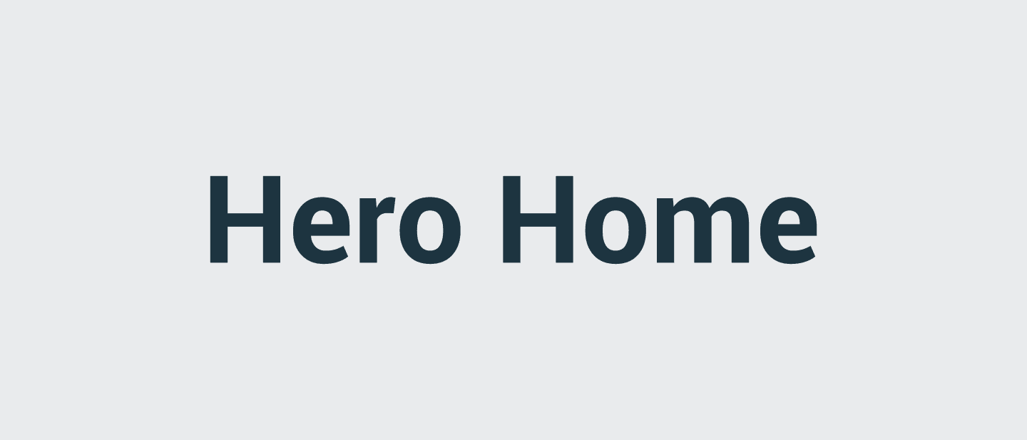 Hero Home
